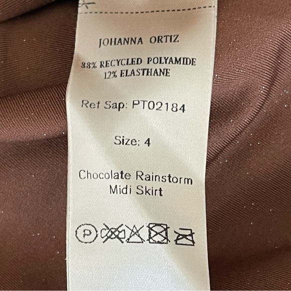 JOHANNA ORTIZ set two pieces skirt and bodysuit resort vacation mermaid size 4 - Picture 16 of 16